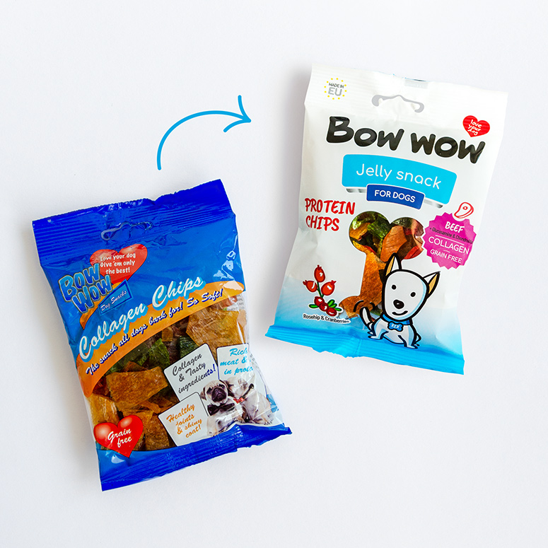 Bow Wow packaging redesign